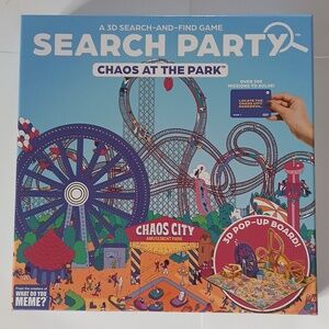 Search Party: Chaos at the Park Game 3D Pop Up Board
